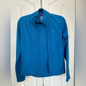 The North Face - Women's Blue Full-Zip Jacket Outdoor Hiking Layer in Size S